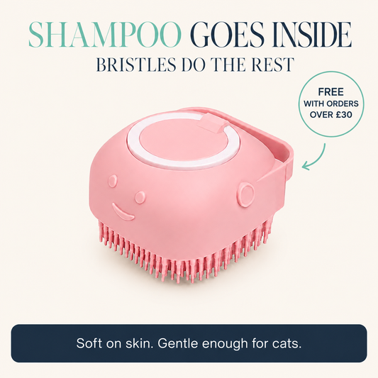 Pristine Paws™ Silicone Pet Bath & Massage Brush
