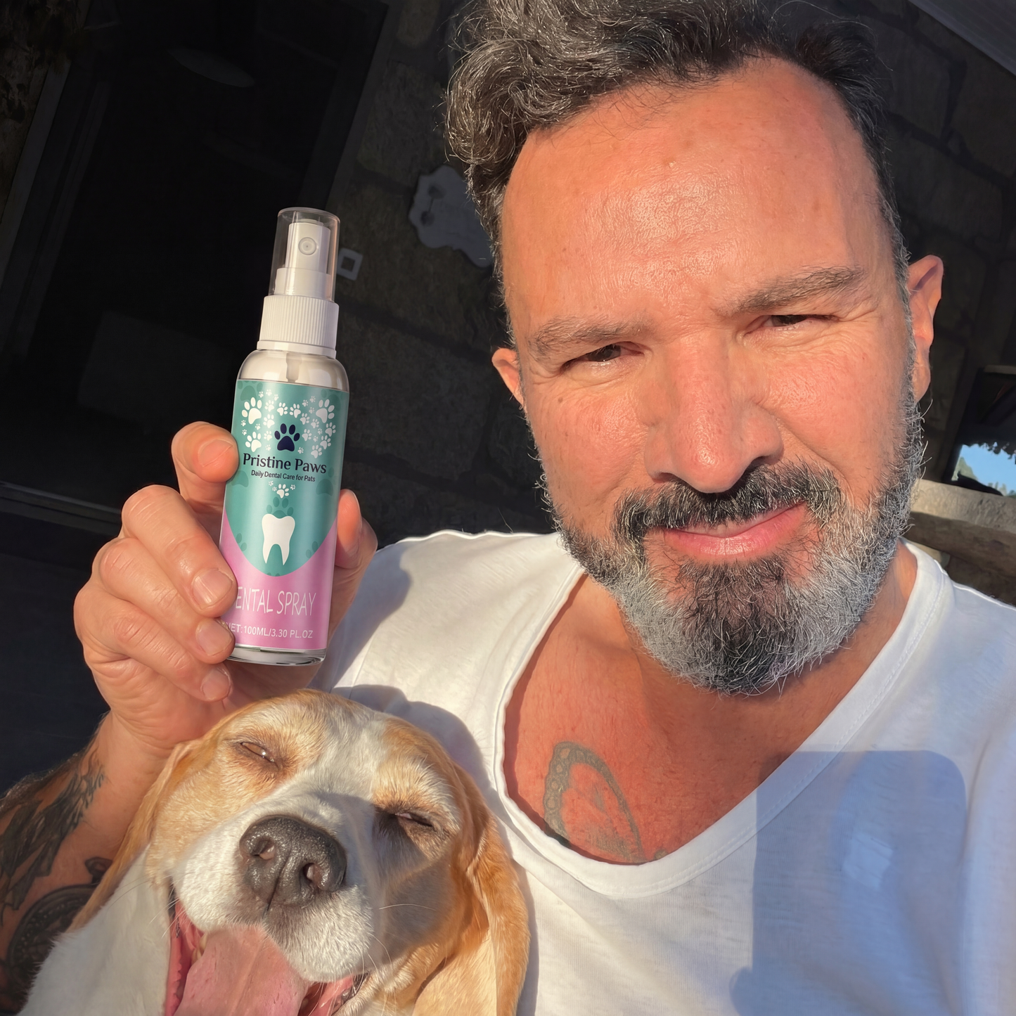 Pristine Paws™ Fresh Breath Oral Spray - Stops Bad Breath Instantly